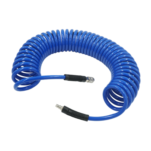 OPT-7912 Шланг пневматический спиральный с БРС, 12м, 10*14мм