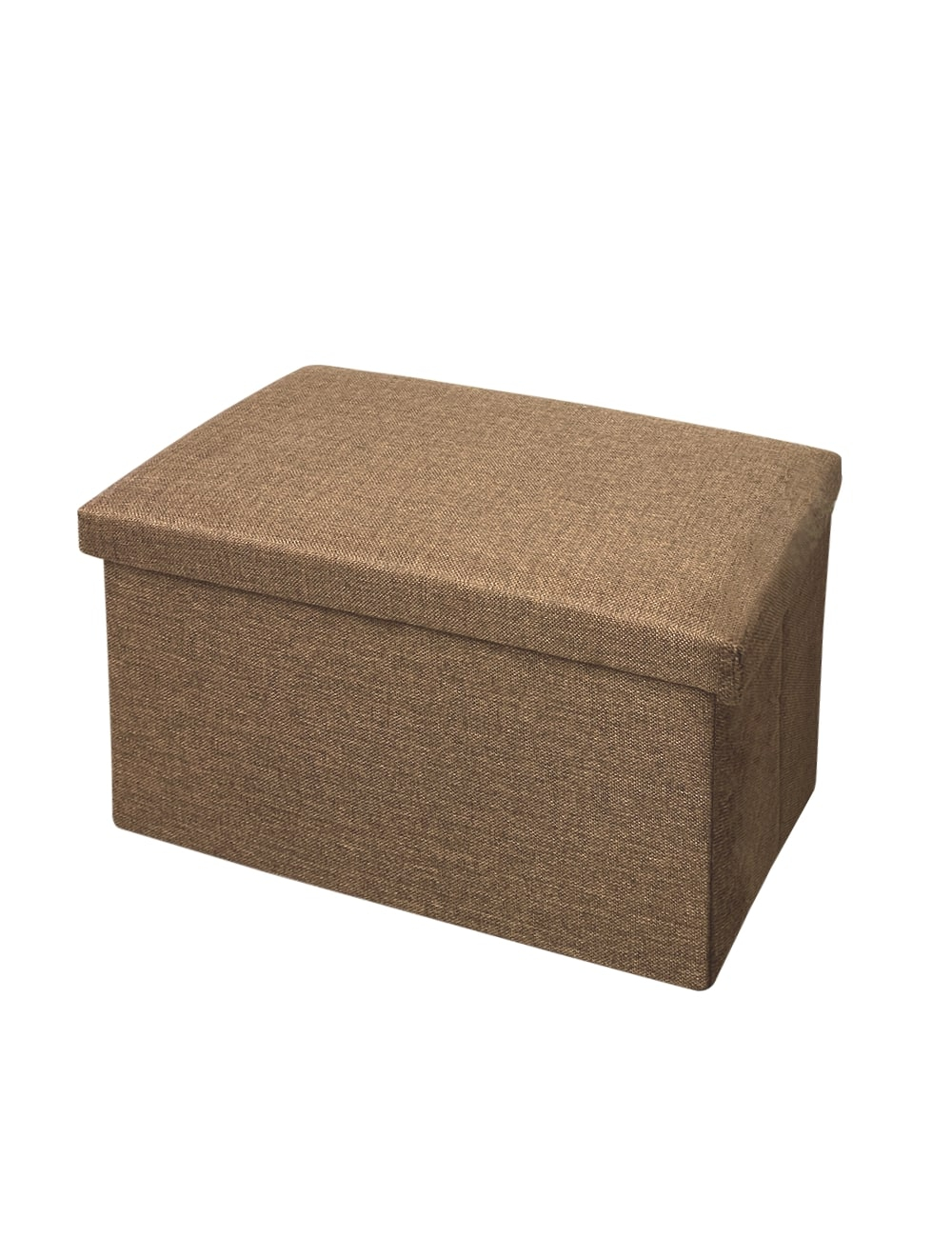 КОРОБ складной ГЕЛЕОС Пуф 49-БР, размер 48х30х30 см, коричневый