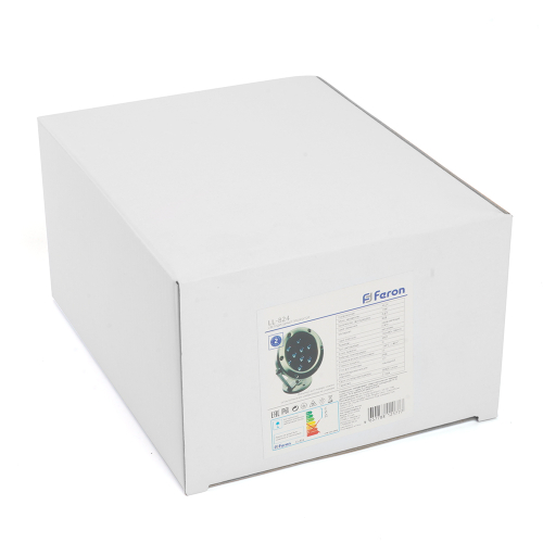 Светодиодный прожектор подводный Feron LL-824, 9W, AC24V, низковольтный, 2700K, металлик, 140*80*160mm, IP68 48457