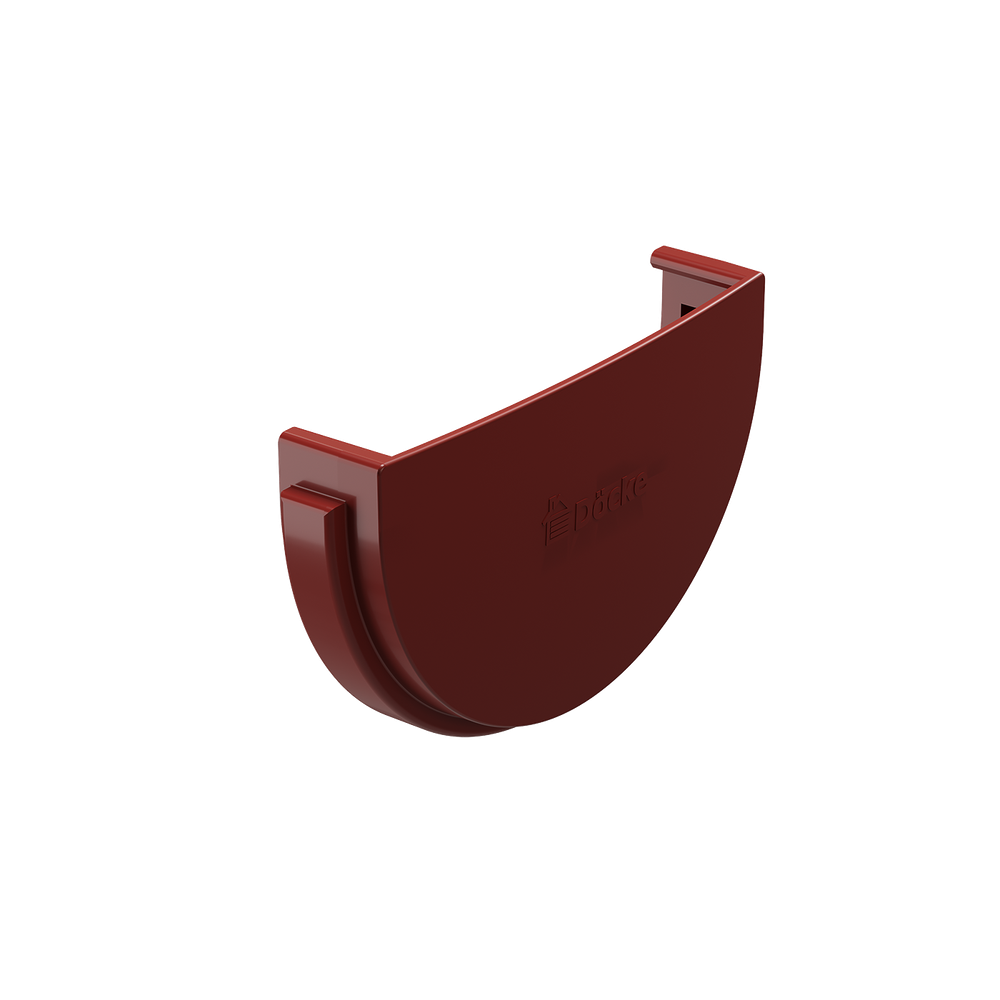 Заглушка желоба Standard, красный