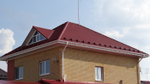 Заглушка желоба Lux, пломбир