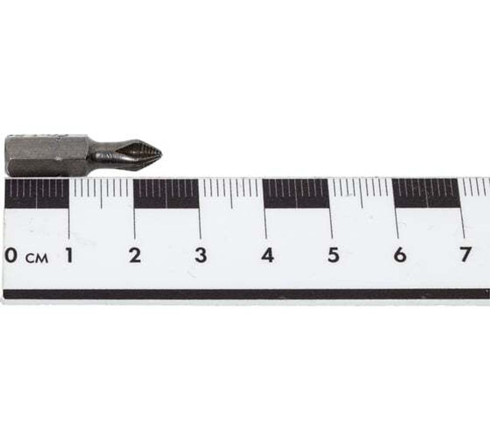 Биты для отвертки PH1х25мм, 1/4 Hex, S2, 10 шт. GRIFF 030393