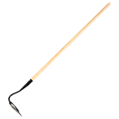 Мотыга стальная усиленная, 170 х 60 х 1430 мм, деревянный черенок, Россия, Сибртех