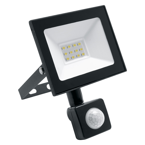 Светодиодный прожектор SAFFIT с выносным датчиком SFL80-20 IP65 20W 6400K черный 29522