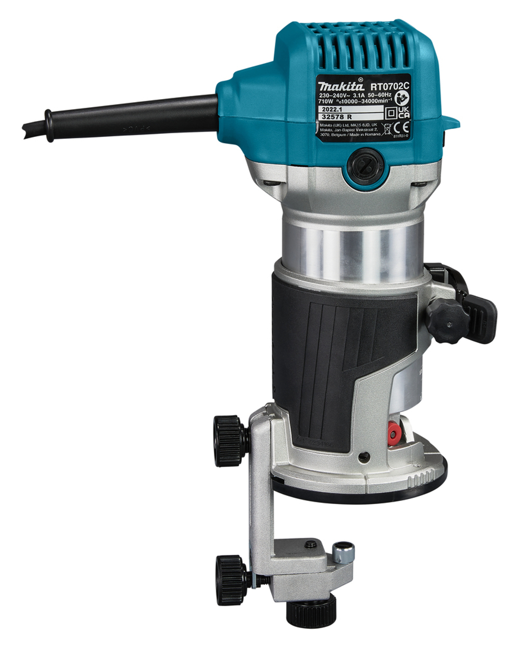 Кромочный фрезер Makita RT0702CX2