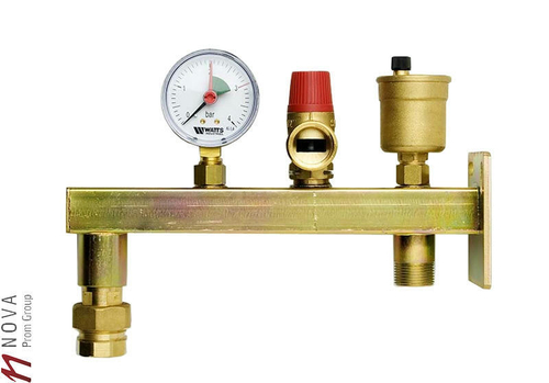 Группа безопасности котла "TeRma" для расширительного бака 1/2", 3bar