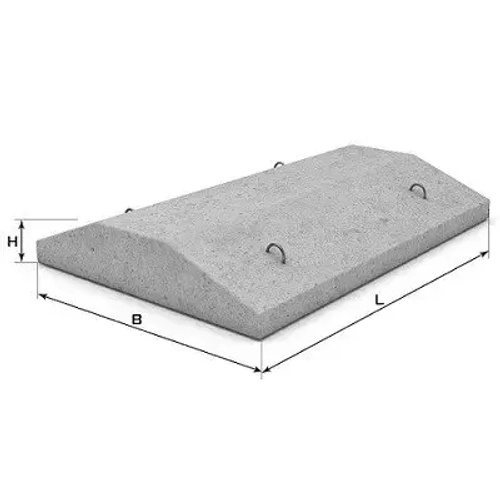 Плиты ленточного фундамента ФЛ 24-8-4
