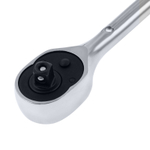 Ключ-трещотка телескопический 1/4", 150-200 мм, CrV, 72 зуба, с быстрым сбросом, хром Gross
