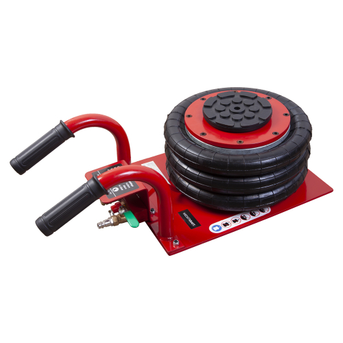 WDK-81813A Домкрат пневматический 3т, 145-440 мм, с короткими ручками