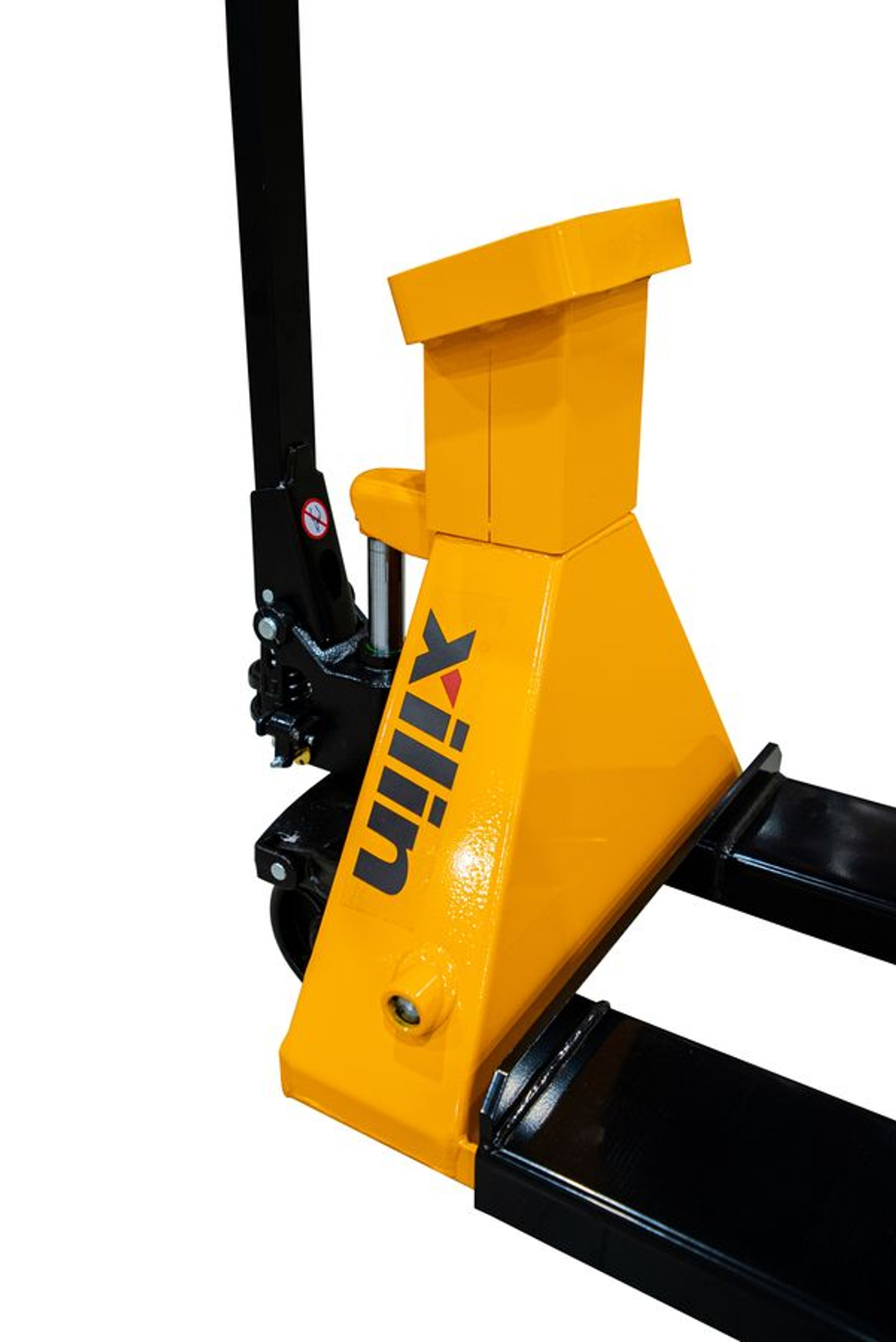 Тележка гидравлическая с весами 2500 кг 1150 мм полиуретановые колеса XILIN BFC25