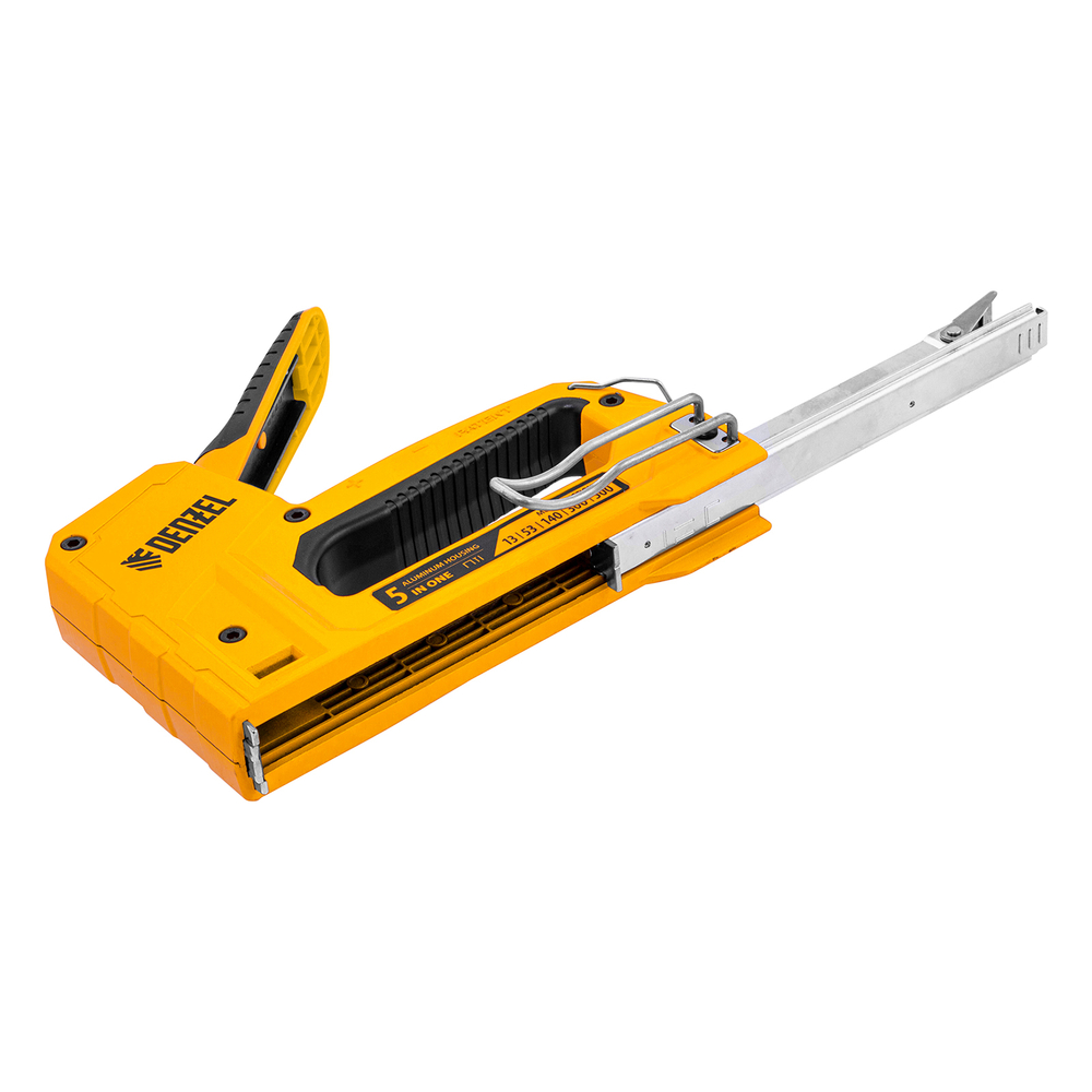 Степлер мебельный, тип 53 и 13, 6-14мм, тип 140, 10-14мм, тип 300, 15мм, тип 500, 15мм Denzel