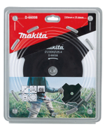Нож для густой поросли 230х25.4, 4T Makita D-66008