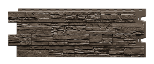 Фасадная панель Алтай, Шоколад