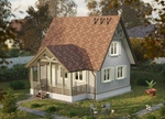 Универсальный угол желоба 90° Standard, светло-коричневый