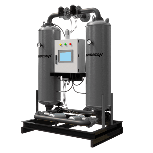 HRS-D98130000SXD Адсорбционный осушитель холодной регенерации: 130000 л/мин; -40°C; 10 бар