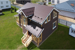 Металлочерепица классик 0,5 Satin RAL 8017 шоколад