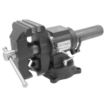 WDK-BV125D Профессиональные слесарные тиски 125 мм, регулировка в двух плоскостях 360 градусов