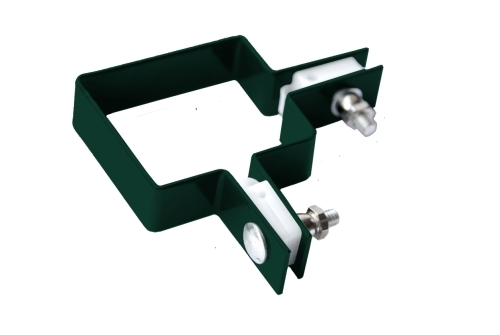 Крепление хомут угловой 62х55 RAL 6005