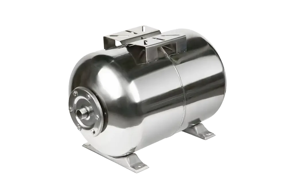 Гидроаккумулятор UNIPUMP 80л (нерж.) горизонтальный