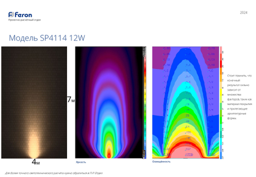 Светодиодный светильник тротуарный (грунтовый) Feron SP4114 12W 2700K 230V IP67 32021