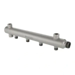Коллектор распределительный концевой 6 отводов 1"н x ½"н Valtec VTc.510.BS.060406