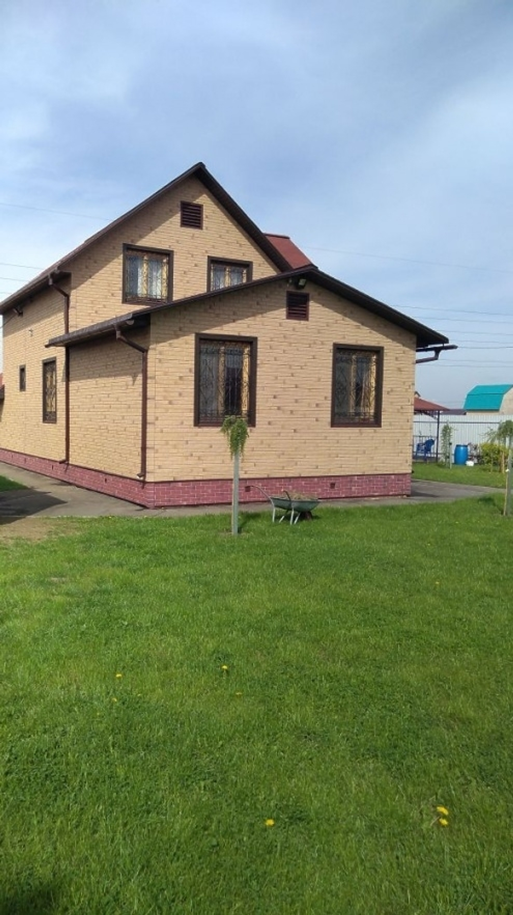 Фасадная панель Флемиш, Желтый жженый
