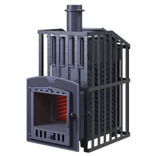 Печь для бани GFS Ураган 25 П2 ЗК чугунная