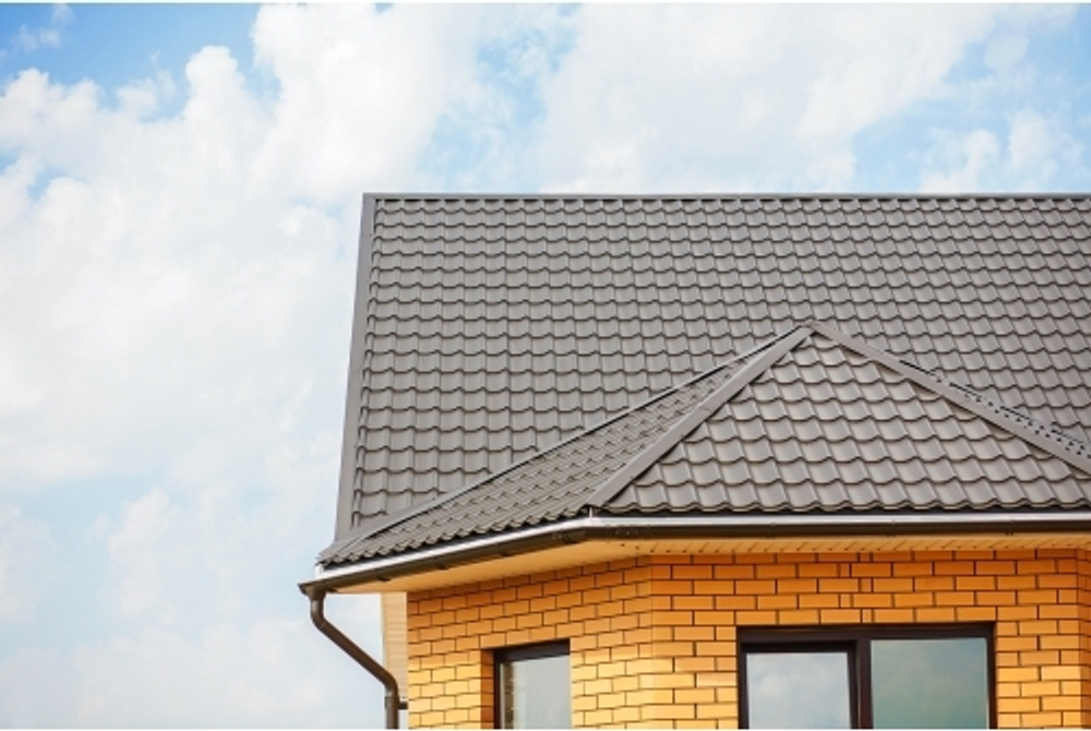 Металлочерепица классик 0,5 Rooftop Бархат RR 32 темно-коричневый