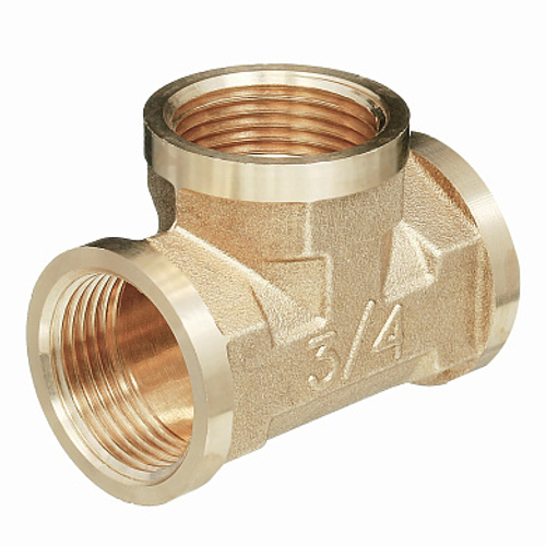 Тройник латунный 20 В-В-В