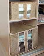 КОФР для хранения вещей ГЕЛЕОС "Миндаль"/бежевый/ 40х40х25 см