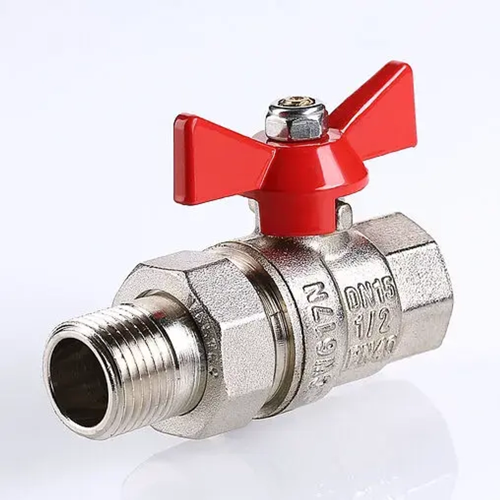 Кран шаровый с американкой 1"в x 1"н Valtec Base VT.227.N.06
