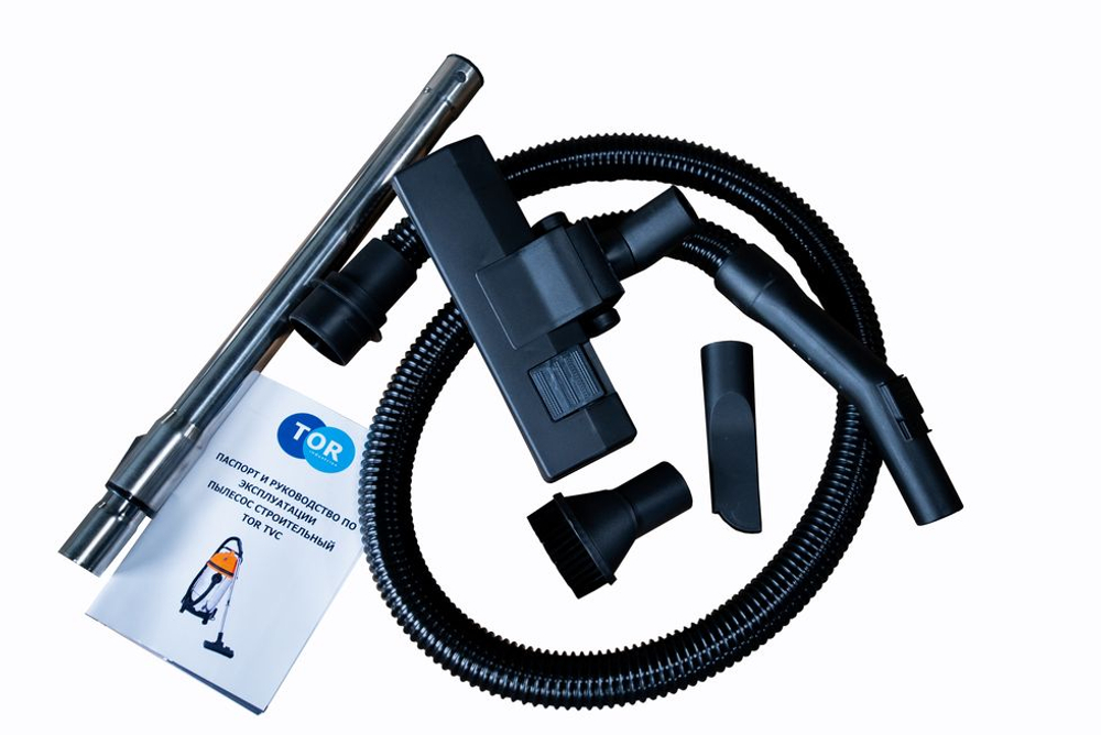 Пылесос строительный 40 л 1600Вт с розеткой 220В TOR TVC40