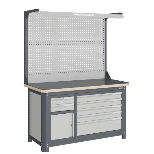 Верстак слесарный MCN 1552.S9L5-2F