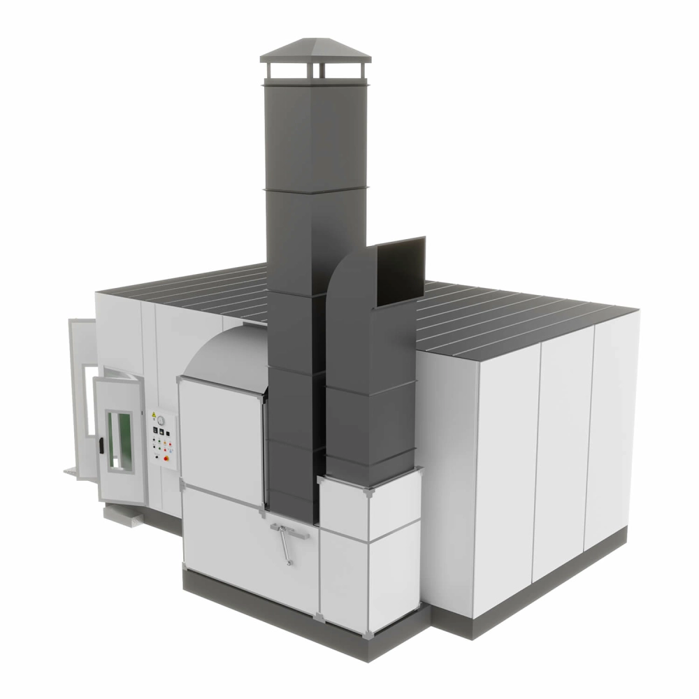 WDK-210ER Окрасочно-сушильная камера на электрических ТЭНах