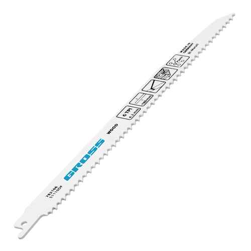 Полотна по дереву для сабельной пилы 4444 - S1110DF, 210 x 4.2 мм, 2 шт. Gross