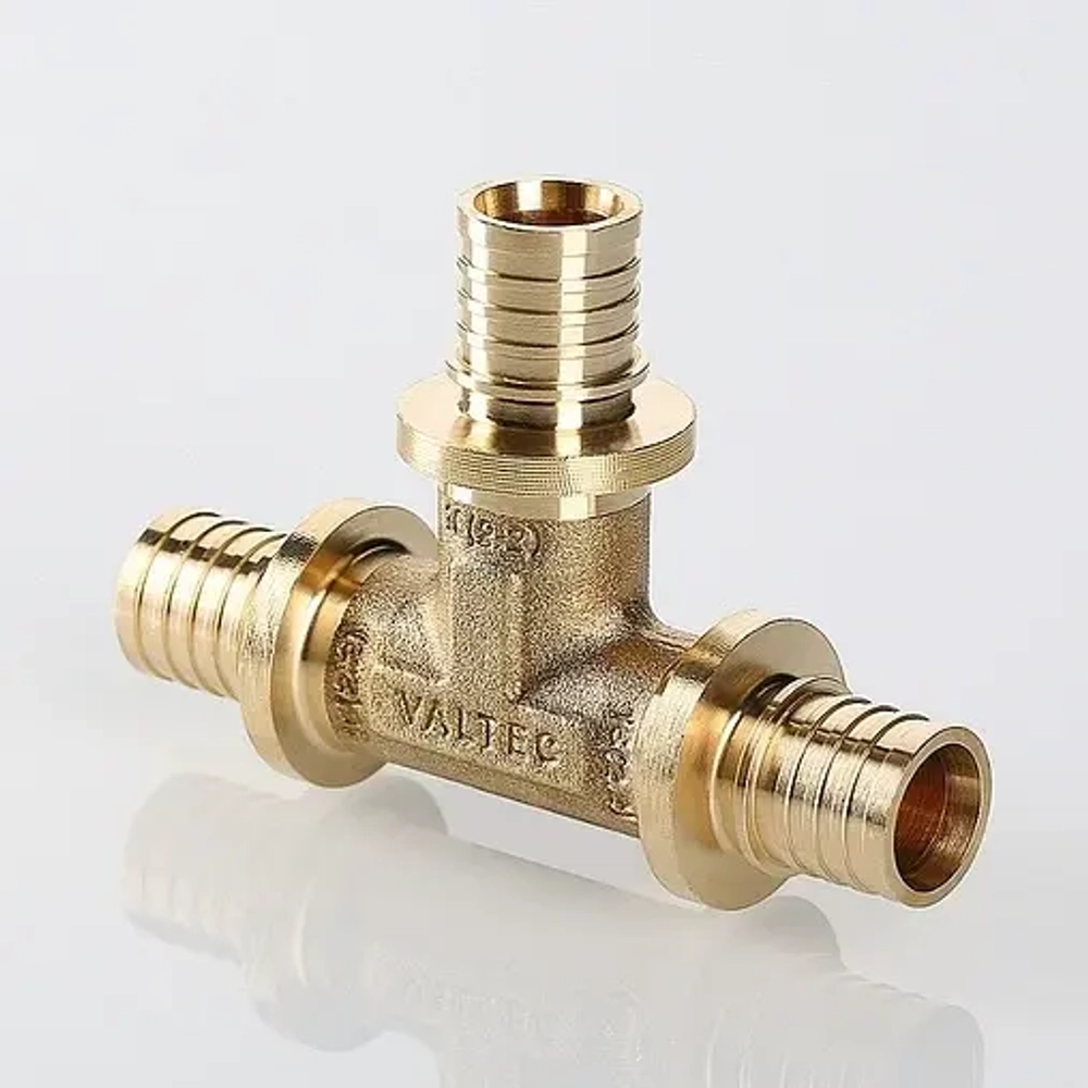 Тройник аксиальный редукционный 25мм x 16мм x 25мм Valtec VTm.431.BG.251625