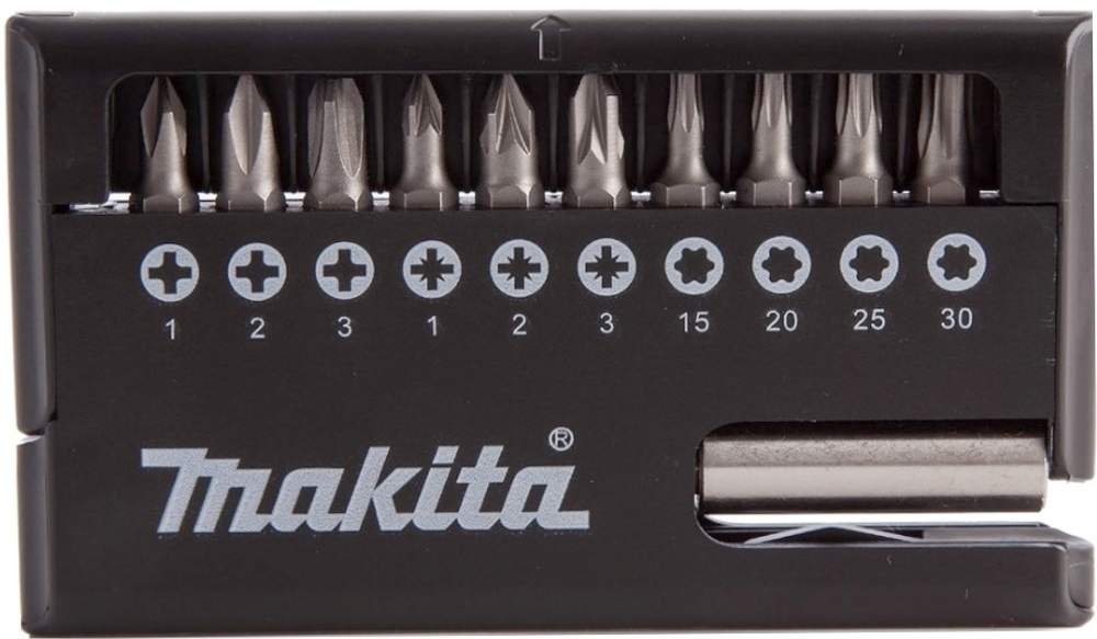 Набор насадок и сверл в тканевом чехле 17 шт Makita D-31762