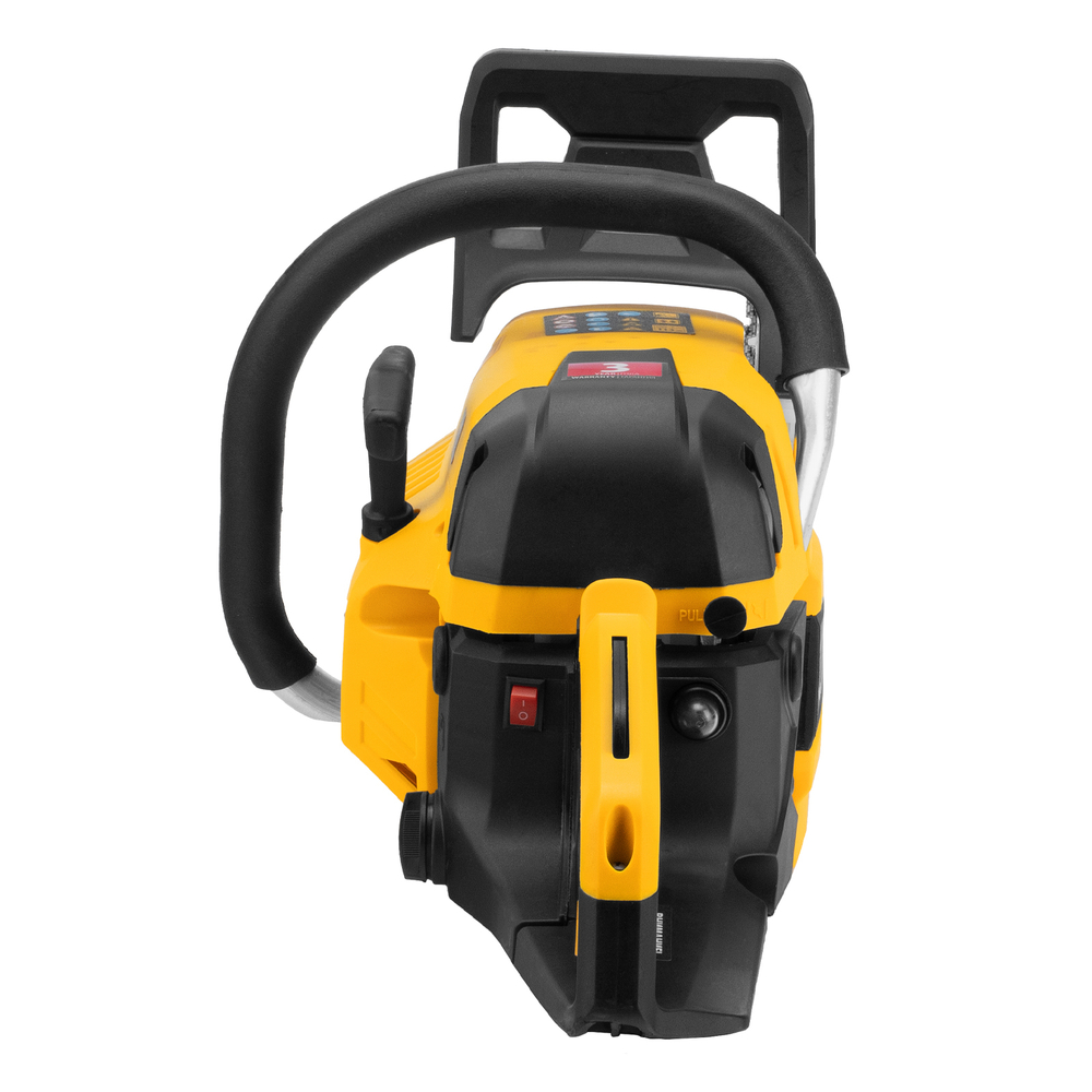 Пила цепная бензиновая DS-5218, шина 45 см, 52 см3, 3 л.с, шаг 0,325, паз 1,5 мм, 72 звена Denzel