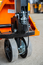 Тележка гидравлическая с тормозом 2500 кг 1150 мм полиуретановые колеса XILIN BFB