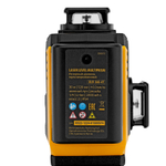 Лазерный уровень мультипризменный DLV 360-4T, 30 м, зеленый луч, Li-Ion 2,4 Aч, штатив// Denzel