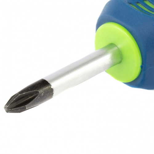 Отвертка, PH2 х 38 мм, CrV, двухкомпонентная рукоятка Сибртех