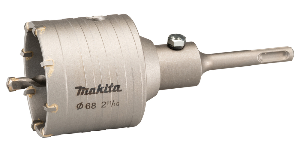Твердая коронка SDS-PLUS в сборе 68х175 мм, M22 (центр. сверло, адаптер) Makita D-74011