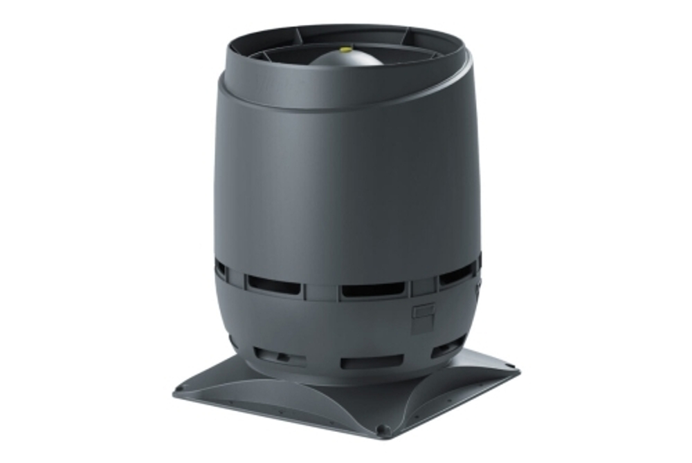 Вентилятор Vilpe Flow Eсo200S с основанием 400x400 серый