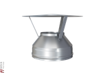 Оголовок Феррум оцинкованный, (430/0,5 мм), ф130/200, по воде