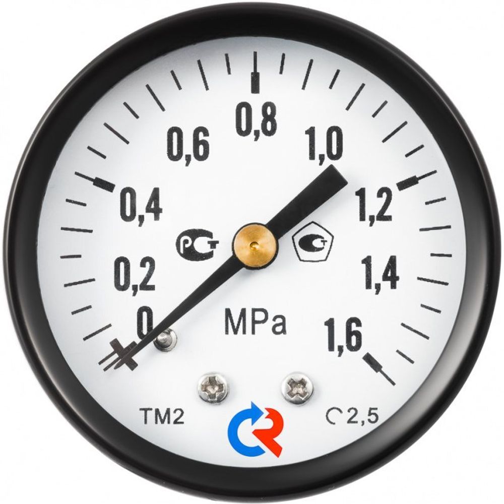 Мановакуумметр Росма ТМВ-11GТ.GG(-G.1-G.15МПа) G1/8 2.5 общетехнический 4Gмм, тип - ТМВ-11GТ, осевое присоединение, -G.1-G.15МПа, резьба G1/8, класс точности 2.5