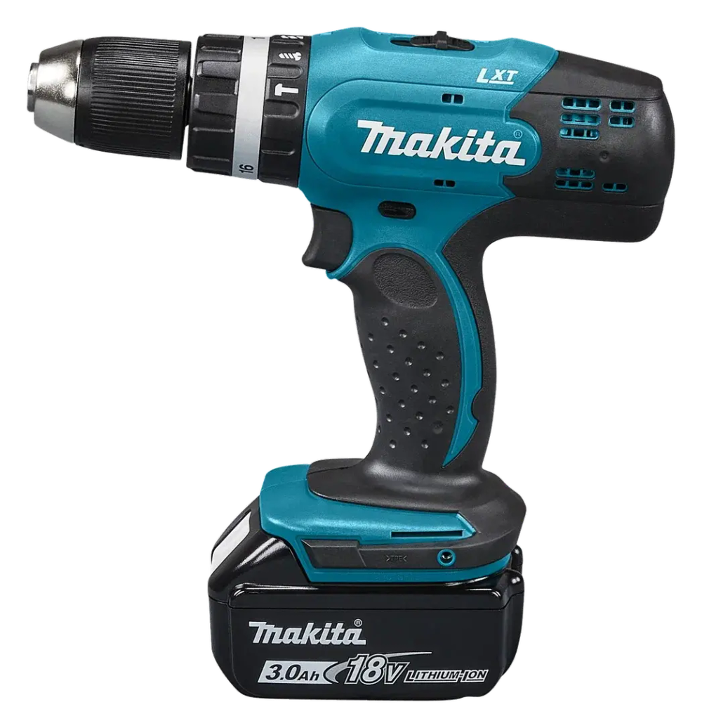 Дрель-шуруповерт ударный Makita DHP453RFE