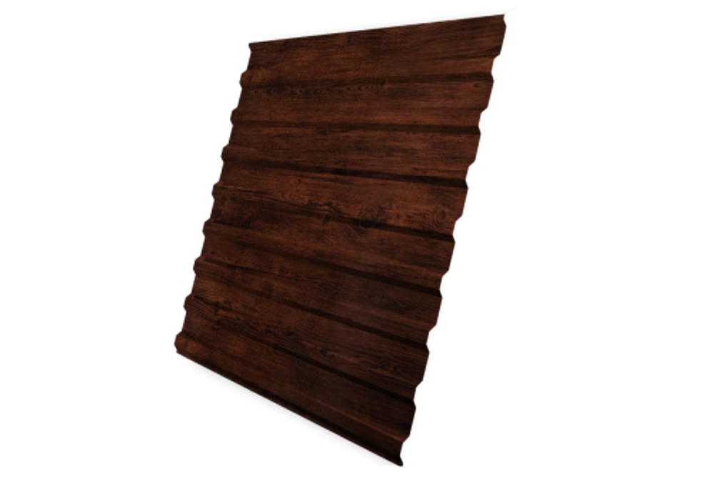 Профнастил C20B 0,45 Print Elite Cherry Wood TwinColor