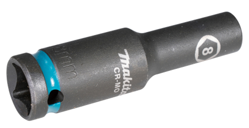 Ударная торцовая головка Impact Black 1/2, 8x81,5 мм Makita E-16405