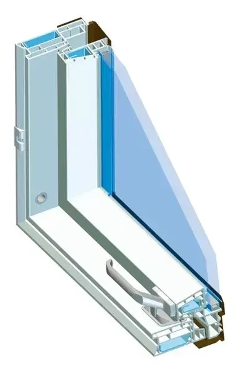 Пластиковое мансардное окно PTP-V U3 с однокамерным стеклопакетом