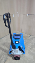 Тележка гидравлическая с весами и принтером 2500 кг 1150 мм полиуретановые колеса TOR WH-25ES